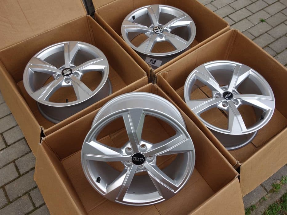 Felgi Audi A1 S1 VW Polo T-CROSS TAIGO SEAT Ibiza Arona 17'' 5x100 Now