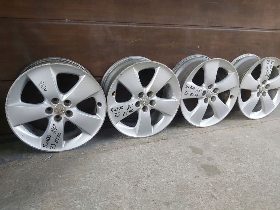 ALUFELGI 17 5 x 100 Toyota Prius Avensis T25 Celica