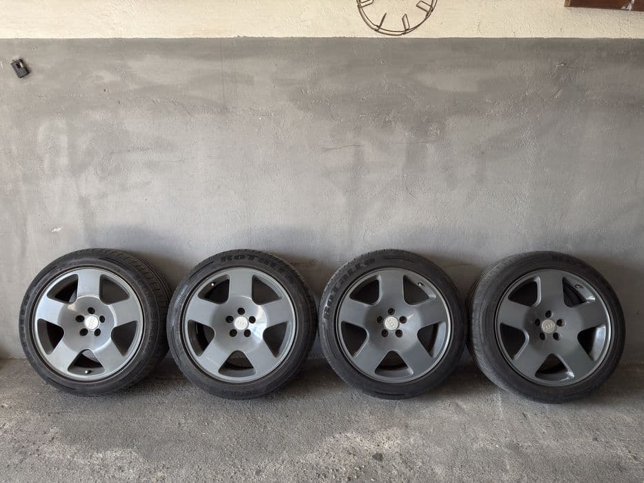 Felgi 17 cali Audi 5x100 7.5J et32 parabole