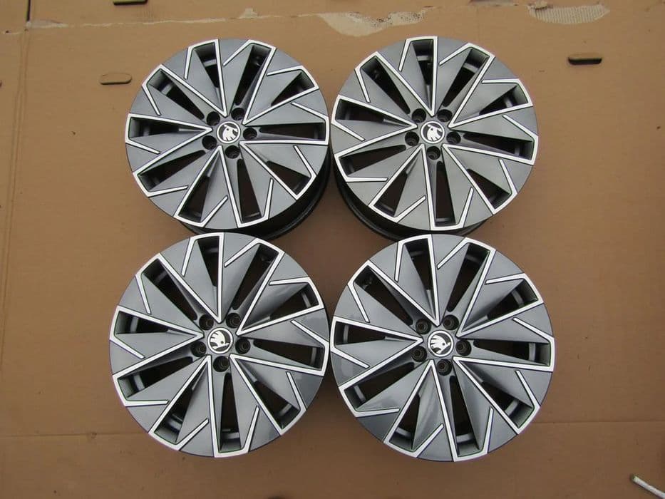 4x felgi 17 skoda kamiq scala fabia seat ibiza iv vw polo iv v iv seat arona t-cross taigo 6,5 j 5x100 et 40