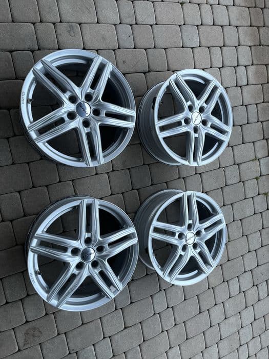 Alufelgi 4x RONAL R65 SILBER 6.5x17 5x100 ET:37/68 H8