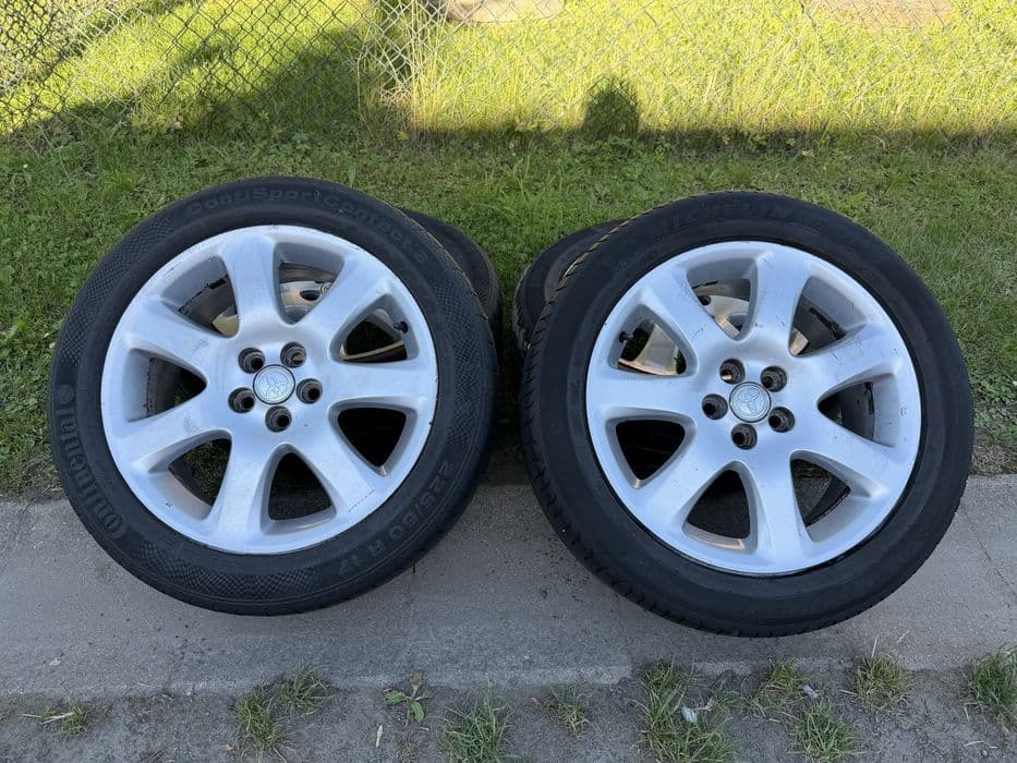 Toyota 17” 5x100 ET45 – Oryginalne felgi aluminiowe, komplet 4 szt.