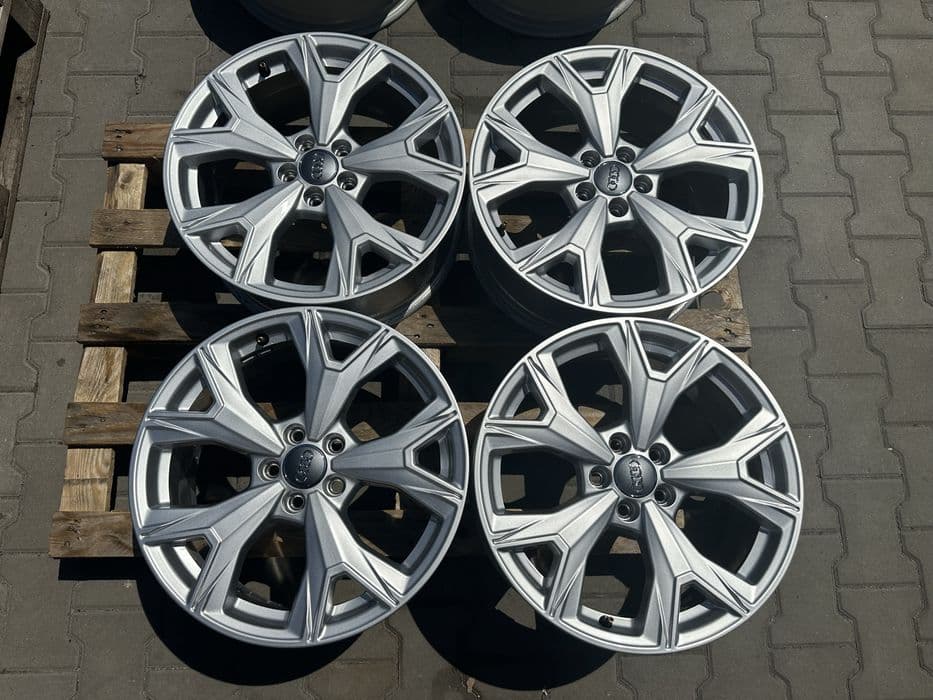 5x100 7j x 17” et43 Audi OE STAN JAK NOWY komplet oryginal
