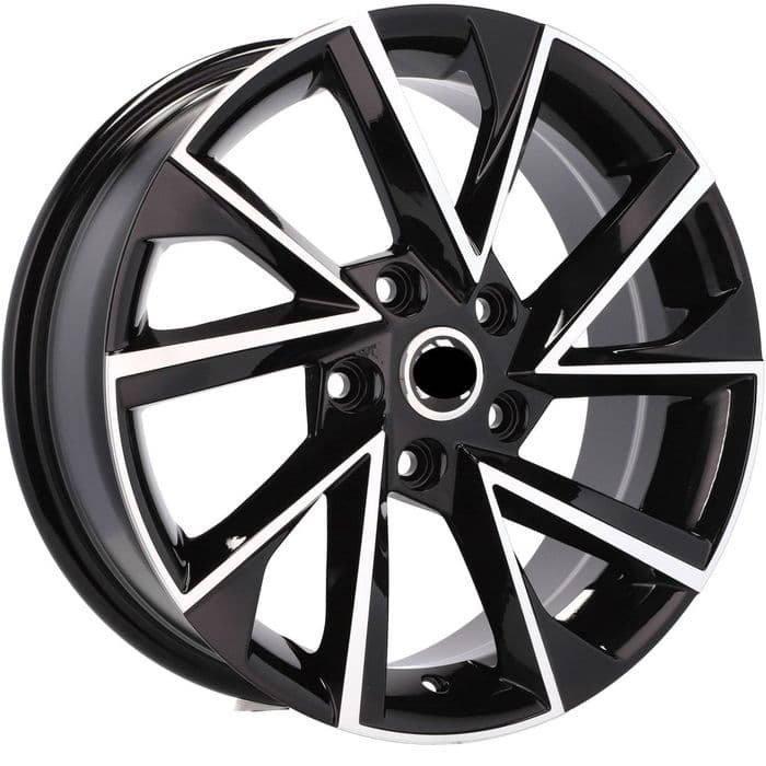 4x Felgi 17 m.in. do SKODA Fabia I II III Octavia I Rapid Scala Yeti - FE181 (BK5804)