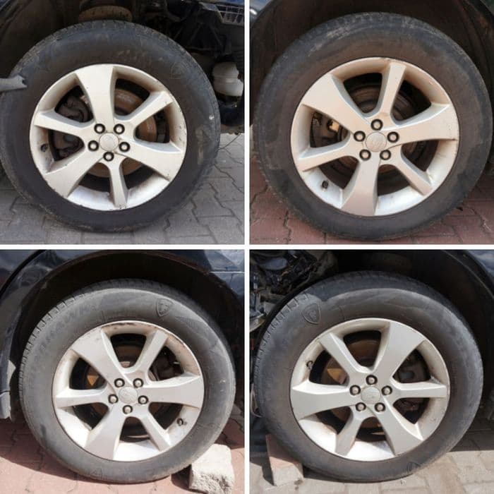 KOŁA FELGI ALUFELGI OUTBACK IV BR 17 5X100 ET48 7J 28111AJ160  17 5X100 ET48 7J SUBARU 2009-2014