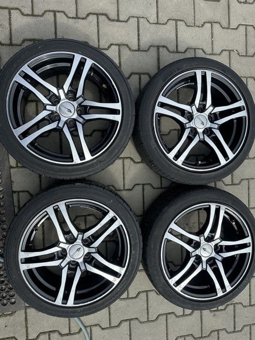 7jx16 et38 5x100 vw polo seat skoda 195/45r16