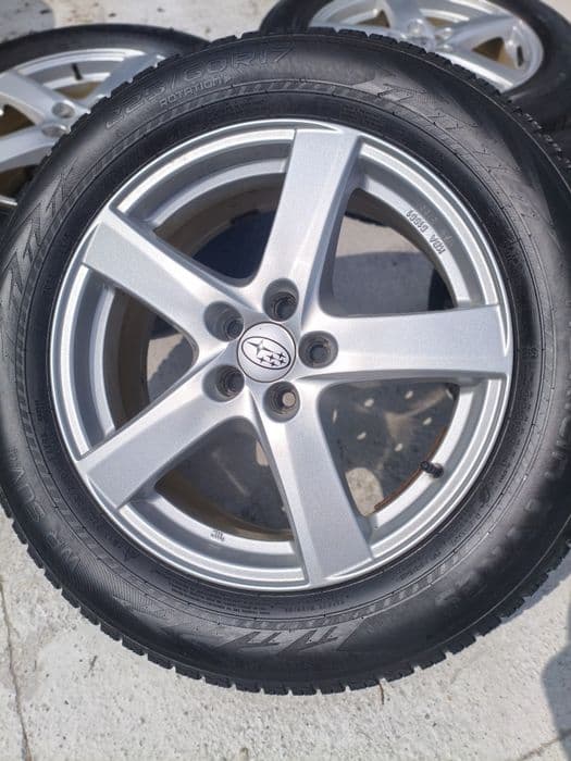 Komplet felg aluminiowych Subaru r17 5x100 Forester  outback impreza