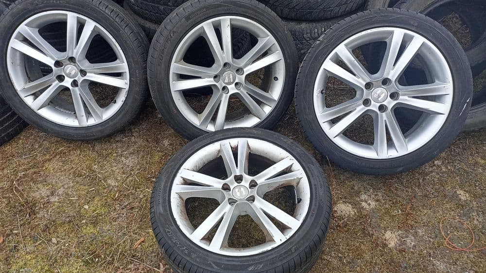 Felgi Aluminiowe Alufelgi ALU 17 Seat Ibiza Cupra Leon Toledo 5x100 a3