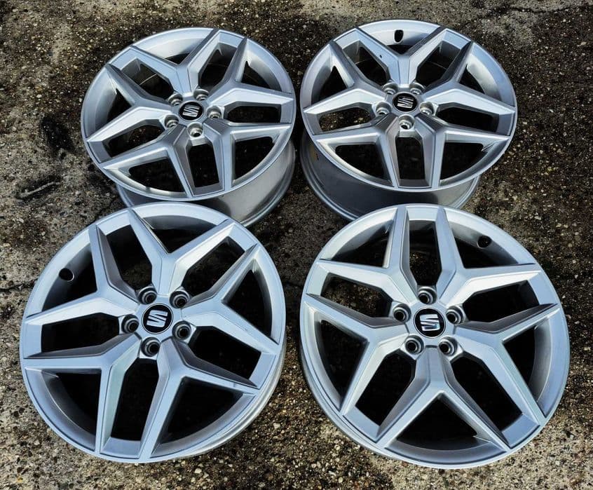 Seat FR Ibiza V Arona Toledo Vw Polo Skoda Fabia Rapid Scala Kamiq Oryginalne Alufelgi 17 Cali 5x100 ET51