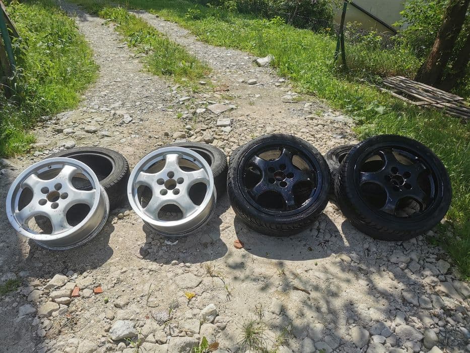 Felgi Aluminiowe 17" 5x100 7.5J ET35 z oponami Linglong