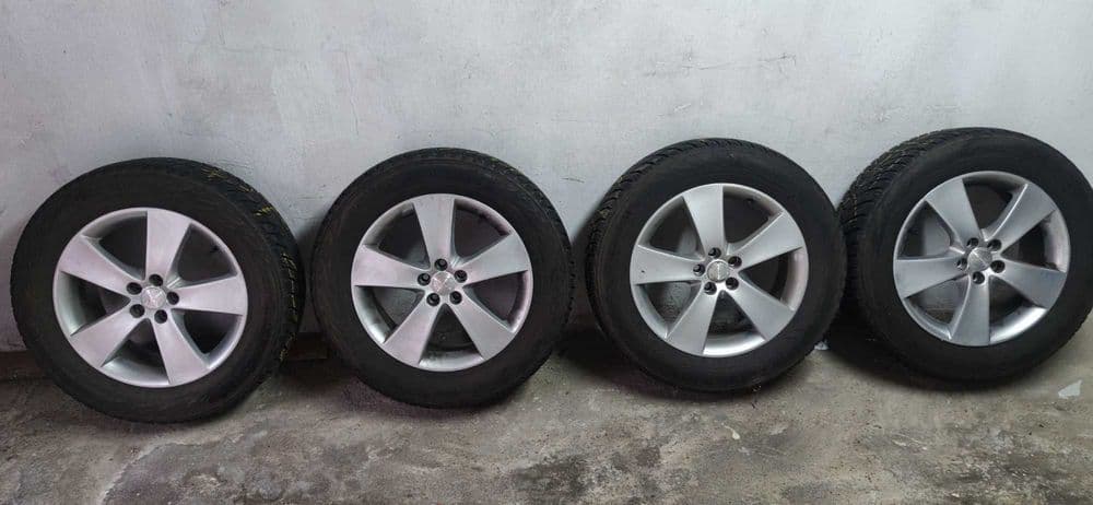 Felgi aluminiowe komplet 17 SUBARU 5x100 ET48 SBU 03 70748