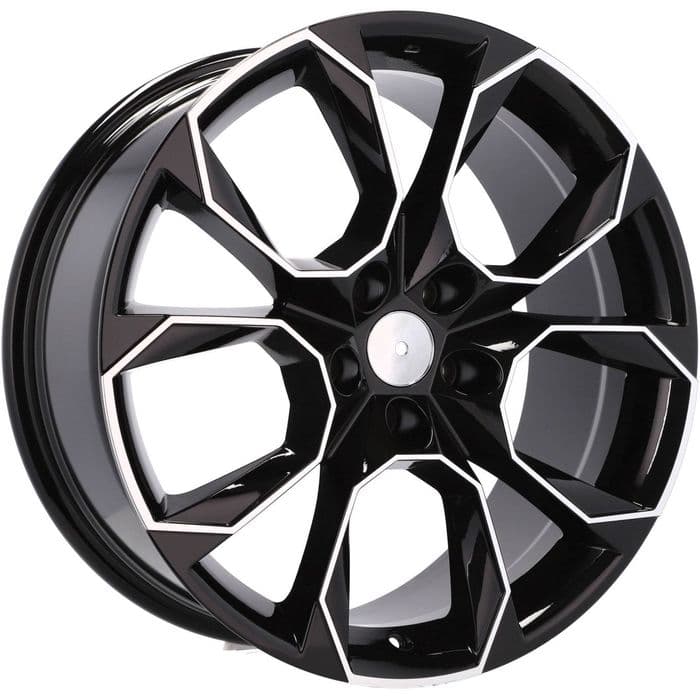 4x Felgi 17 5x100 m.in. do SKODA Fabia Octavia I Polo 5 6 GTI Kamiq VW Golf IV - SK516 (BK5278)