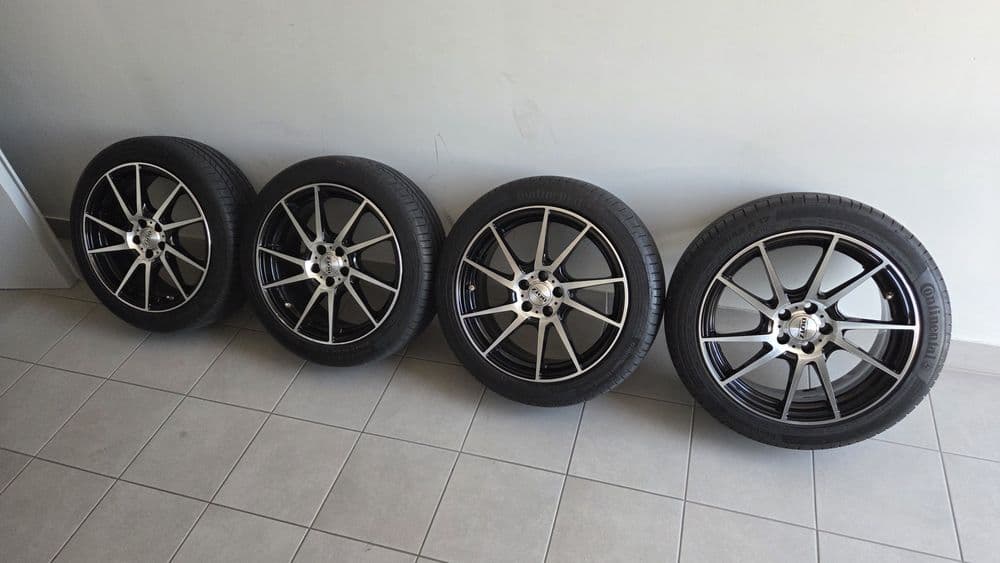 Alufelgi Dotz 17' 5x100 skoda,wolkswagen, seat.