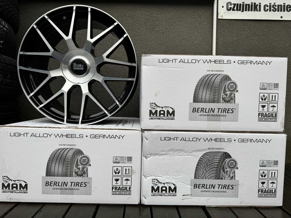 Felgi 19cali MAM Seat Ateca Altea Leon Toledo 5x112 ET30 nr9061A