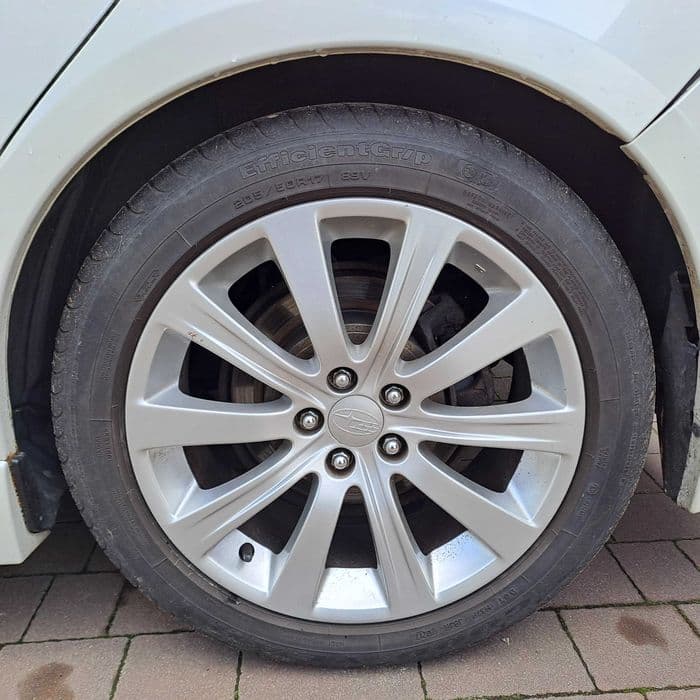 Alu felgi 17 Cali 5x100 Subaru oryginał Impreza Outback Forester ...