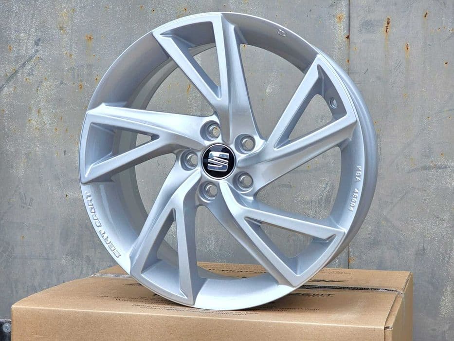 Alufelgi 5x100 17 ET43 do Skoda Fabia I II III IV 1 2 3 4 Rapid Roomster VW Polo IV V VI 4 5 6 Fox Golf Bora New Beetle