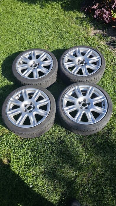 Oryginalne felgi aluminiowe BBS 17" 5x100 VW  + opony gratis