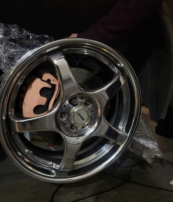 Felgi chrome Enkei 5x100 Subaru