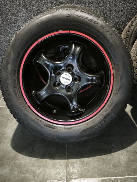 Felgi aluminiowe ENZO 17” 5x100 + opony 225/60 R17