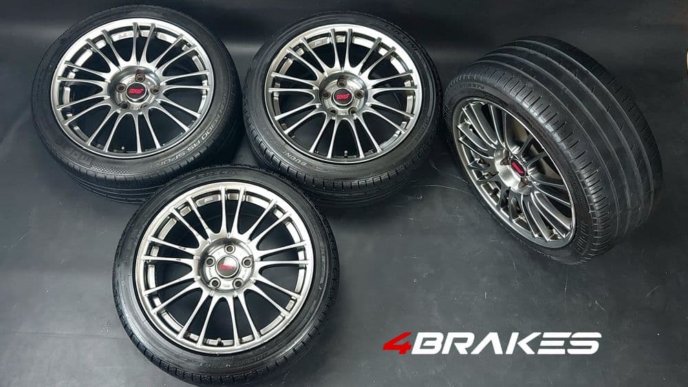 BBS  RV723  18x8.5  5x114.3 +55  STI Subaru opony kute felgi