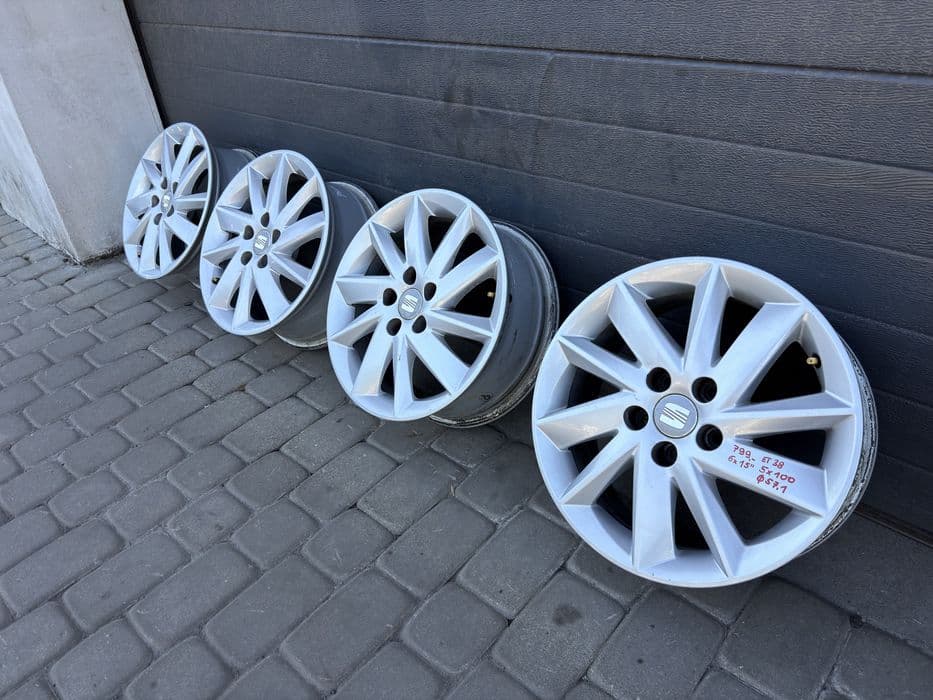 Felgi aluminiowe 15” 5x100 oryginalny Seat