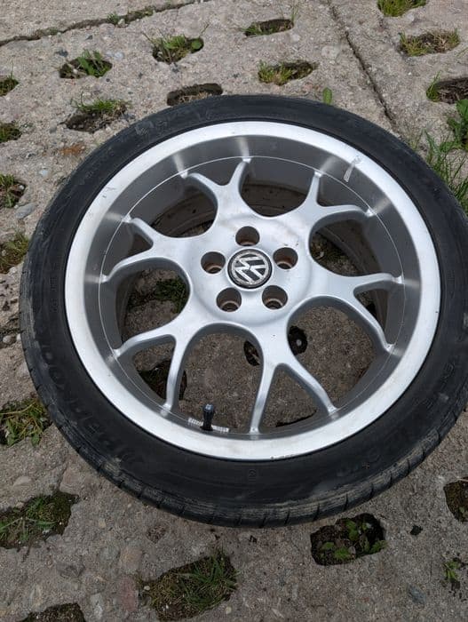 Sprzedam felgi BORBET r17, 5x100 golf 4, skoda fabia