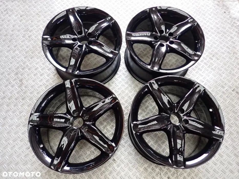 FELGI ALUMINIOWE SKODA FABIA II RS 5X100 8.5JX17 CZARNY POŁYSK