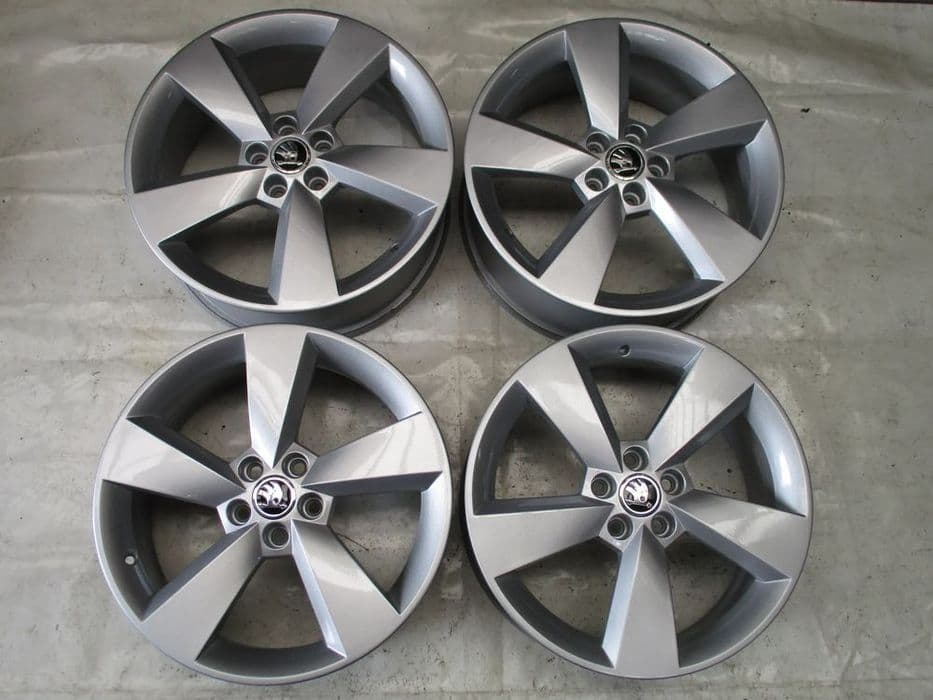felgi aluminiowe 17 skoda fabia ii fabia iii et46