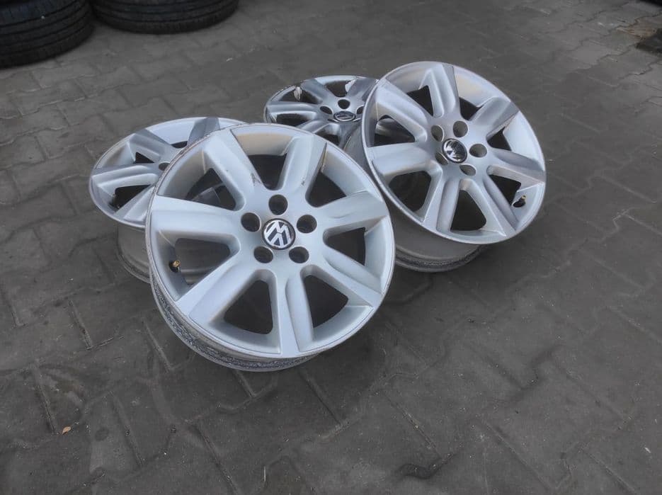 FELGI ALUFELGI 5X100 R15 6J ET40 6R0601025D VW GOLF 4 BORA POLO 4 5 AUDI A1 A2 SEAT LEON 1 TOLEDO 2 4 IBIZA 3 4 SKODA FABIA 1 2 3 ROOMSTER PRAKTIK OCTAVIA 1 KOMPLET WYSYŁKA !!!!