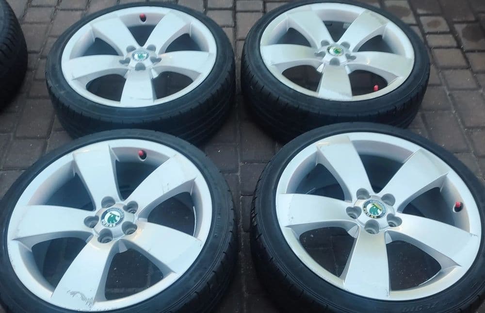 Felgi Aluminiowe Oryg. Skoda Fabia Rapid Roomster 17 cali 5x100 7Jx17 Et41 Starogard Gdański - Wysyłka !!