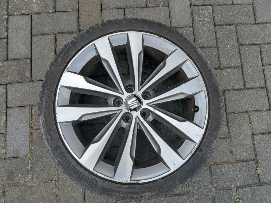 4 felgi 5x100 17" Seat