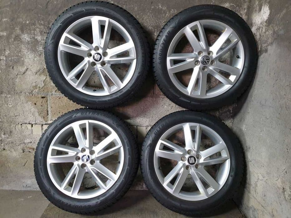 Felgi aluminiowe Seat R17 5x100 6,5JX17H2 ET 48 VW Skoda Seat Audi