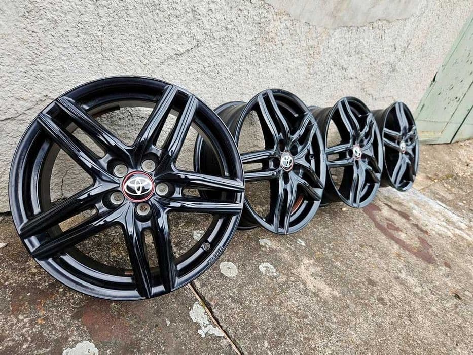 Felgi 17'' TOYOTA Yaris IV Avensis T25 5x100 6.5x17 ET50 RONAL R65 KOMPLET