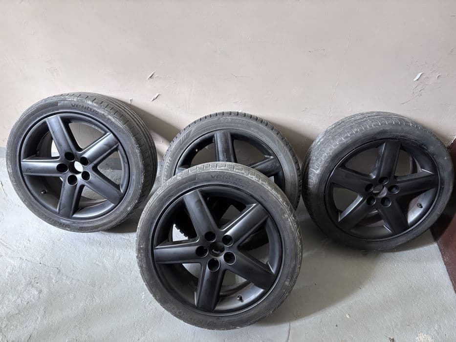 Felgi aluminiowe czarne 17” 5x100 OKAZJA Audi VW Seat Skoda