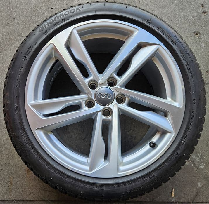 4x Felgi alu oryginalne AUDI OE 7.5 x 17 5x100 ET46 Audi A1 [1197]