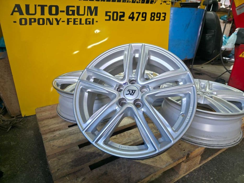 Alufelgi 5x100 17 Seat Ibiza Arona VW Polo 6.5" x 17" ET48