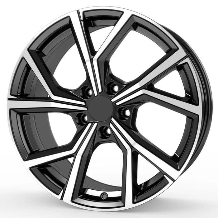 Pasuje do VW Felgi 17" T-cross Taigo Fox Golf Polo Bora Beetle Czarny Poler