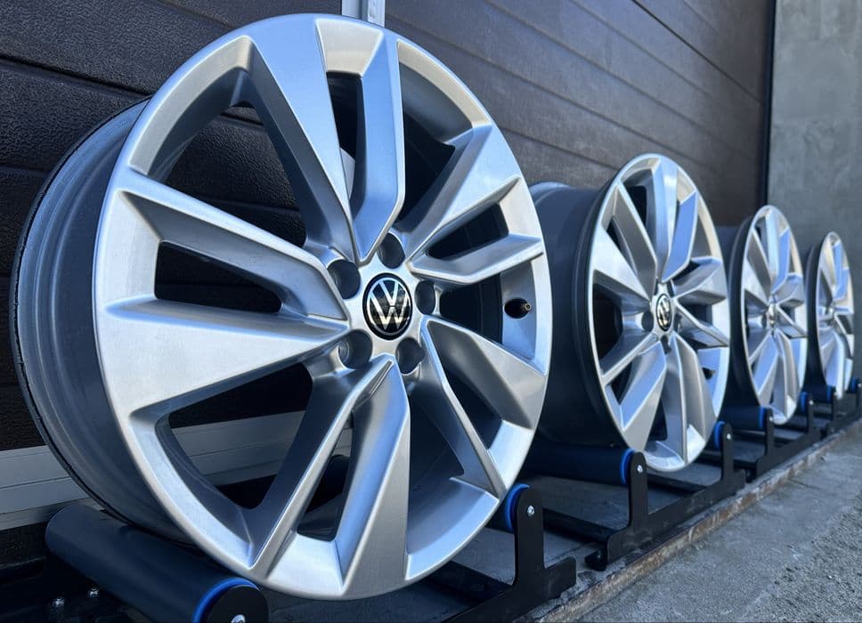 4x felgi aluminiowe 5x100 r17 et39 6,5J Alufelgi Oryginał Volkswagen 17”