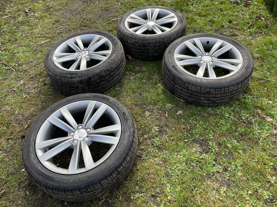 Oryginalne Felgi aluminiowe Seat 17” 5x100 ET38 Ronal + opony Kumho 225/45 R17 91W