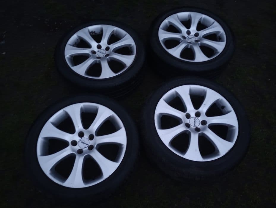 Alufelgi Intra 17" 5x100 Golf IV Bora Toledo Leon Audi A3 8L Felgi