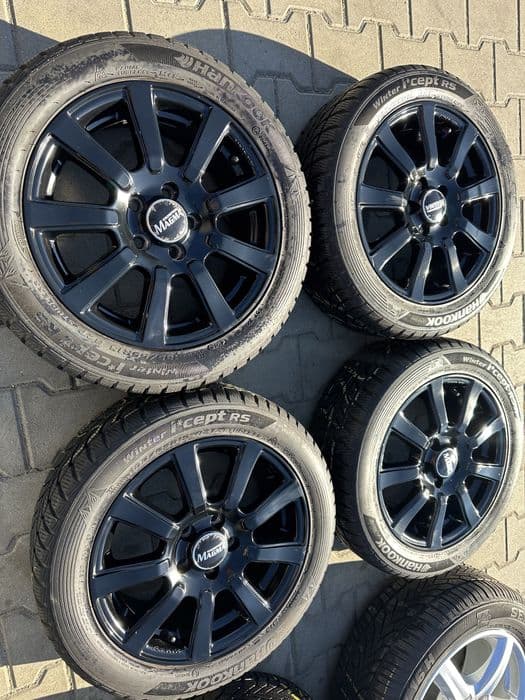 6jx15 et35 5x100 czarne vw seat audi