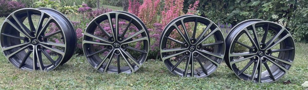 Oryginalna felga aluminium 17cali TOYOTAGT86, SUBARU BRZ,5x100, ET487J, OEM Japonia