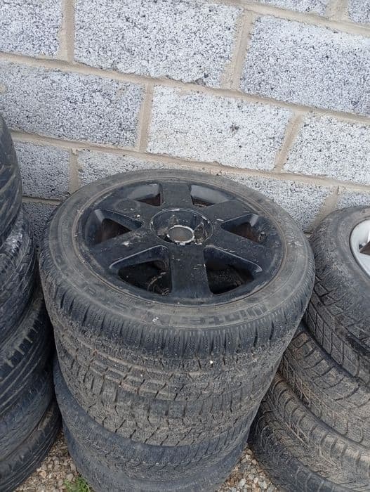 Alufelgi 5x100  + opony 225/45/r17 Audi VW Seat Skoda