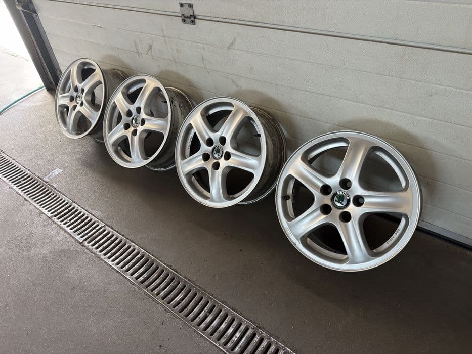 Felgi aluminiowe 15” 5x100 Skoda