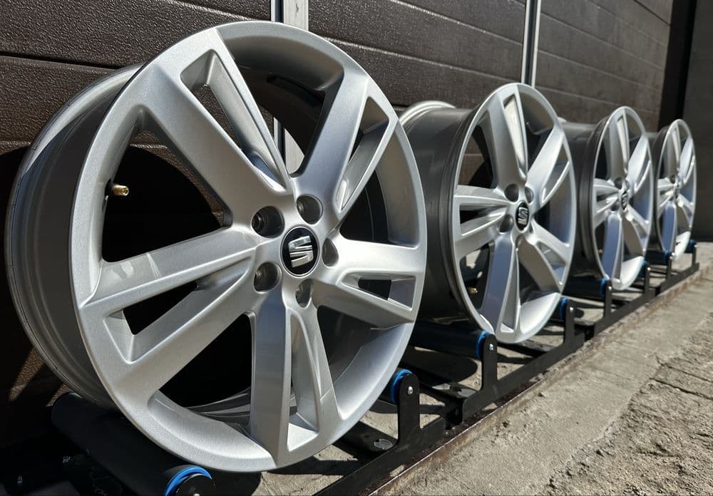 4x felgi aluminiowe 5x100 r17 et48 6,5J Alufelgi oryginał Seat 17”