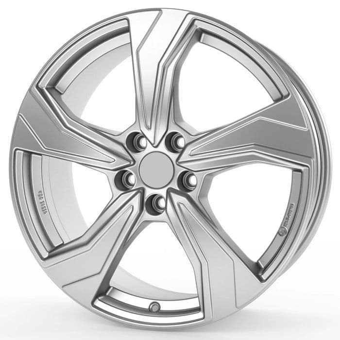Pasuje do Skoda Felgi 17" Fabia Srebrny Połysk