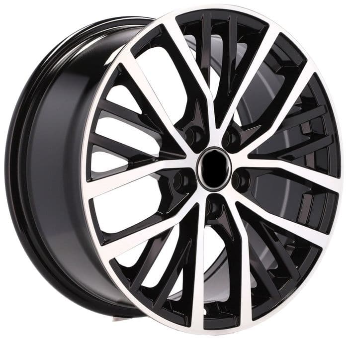 4x Felgi 17 m.in. do VW BORA FOX Golf MK3 Polo Taigo T-CROSS SKODA Scala Fabia Rapid - BK952