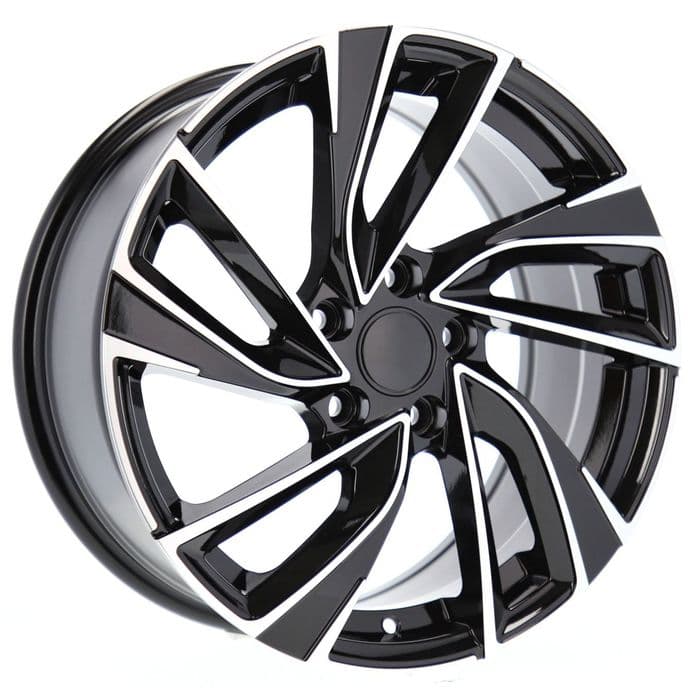 4x Felgi 17 m.in. do VW Polo IV V VI T-Cross Golf MK3 FOX SKODA Scala Fabia Rapid - B5772 (FBX260)