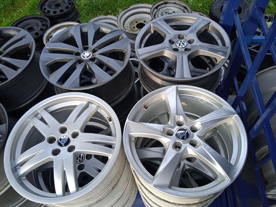 Felgi Aluminiowe 17 18 5x100 Skoda kamiq VW Seat Ateca Audi Jasło Montaż
