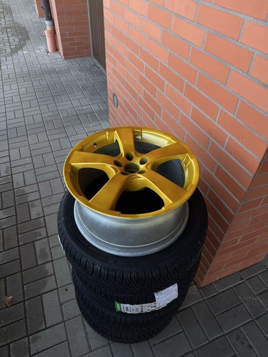 Alufelgi złote Subaru cms r17 et35 5x100